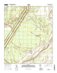 Bayland SE Mississippi Current topographic map, 1:24000 scale, 7.5 X 7.5 Minute, Year 2015