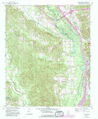 Beans Ferry Mississippi Historical topographic map, 1:24000 scale, 7.5 X 7.5 Minute, Year 1992