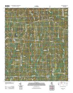 Beatrice Mississippi Historical topographic map, 1:24000 scale, 7.5 X 7.5 Minute, Year 2012