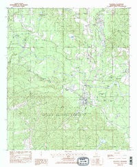 Beaumont Mississippi Historical topographic map, 1:24000 scale, 7.5 X 7.5 Minute, Year 1982
