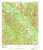 Beaumont Mississippi Historical topographic map, 1:62500 scale, 15 X 15 Minute, Year 1947