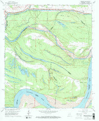 Bedford Louisiana Historical topographic map, 1:24000 scale, 7.5 X 7.5 Minute, Year 1963