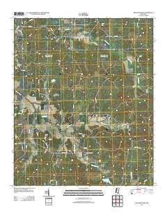 Bellefontaine Mississippi Historical topographic map, 1:24000 scale, 7.5 X 7.5 Minute, Year 2012