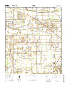 Bellewood Mississippi Current topographic map, 1:24000 scale, 7.5 X 7.5 Minute, Year 2015