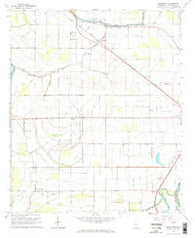 Bellewood Mississippi Historical topographic map, 1:24000 scale, 7.5 X 7.5 Minute, Year 1965