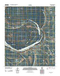 Benoit Mississippi Historical topographic map, 1:24000 scale, 7.5 X 7.5 Minute, Year 2011