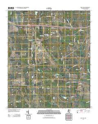Bent Oak Mississippi Historical topographic map, 1:24000 scale, 7.5 X 7.5 Minute, Year 2012