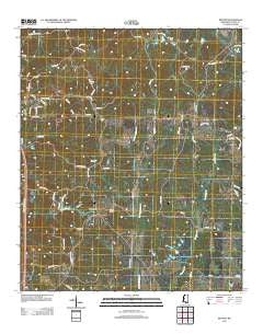 Benton Mississippi Historical topographic map, 1:24000 scale, 7.5 X 7.5 Minute, Year 2012