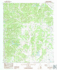 Benton Mississippi Historical topographic map, 1:24000 scale, 7.5 X 7.5 Minute, Year 1988