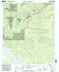 Betheden Mississippi Historical topographic map, 1:24000 scale, 7.5 X 7.5 Minute, Year 2000