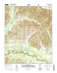 Bethlehem Mississippi Current topographic map, 1:24000 scale, 7.5 X 7.5 Minute, Year 2015