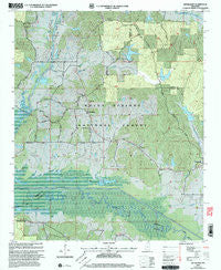 Bethlehem Mississippi Historical topographic map, 1:24000 scale, 7.5 X 7.5 Minute, Year 2000