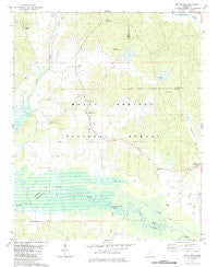 Bethlehem Mississippi Historical topographic map, 1:24000 scale, 7.5 X 7.5 Minute, Year 1982