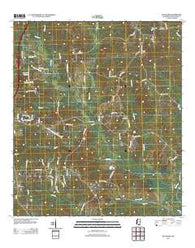 Big Swamp Mississippi Historical topographic map, 1:24000 scale, 7.5 X 7.5 Minute, Year 2012