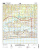 Biloxi Mississippi Current topographic map, 1:24000 scale, 7.5 X 7.5 Minute, Year 2015