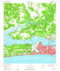 Biloxi Mississippi Historical topographic map, 1:24000 scale, 7.5 X 7.5 Minute, Year 1954