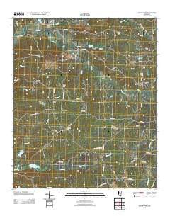 Black Hawk Mississippi Historical topographic map, 1:24000 scale, 7.5 X 7.5 Minute, Year 2012