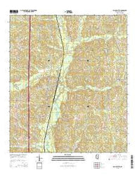 Bogue Chitto Mississippi Current topographic map, 1:24000 scale, 7.5 X 7.5 Minute, Year 2015