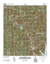 Bond Mississippi Historical topographic map, 1:24000 scale, 7.5 X 7.5 Minute, Year 2012