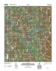 Boon Mississippi Historical topographic map, 1:24000 scale, 7.5 X 7.5 Minute, Year 2012