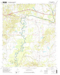 Bovina Mississippi Historical topographic map, 1:24000 scale, 7.5 X 7.5 Minute, Year 1972