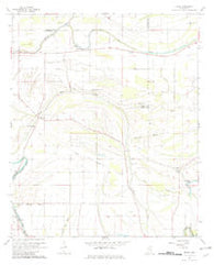 Boyer Mississippi Historical topographic map, 1:24000 scale, 7.5 X 7.5 Minute, Year 1967