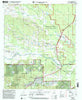 Bradley Mississippi Historical topographic map, 1:24000 scale, 7.5 X 7.5 Minute, Year 2000