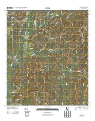 Brewer Mississippi Historical topographic map, 1:24000 scale, 7.5 X 7.5 Minute, Year 2012