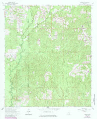 Brewer Mississippi Historical topographic map, 1:24000 scale, 7.5 X 7.5 Minute, Year 1963