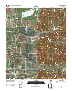 Browning Mississippi Historical topographic map, 1:24000 scale, 7.5 X 7.5 Minute, Year 2012