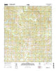 Brownsville Mississippi Current topographic map, 1:24000 scale, 7.5 X 7.5 Minute, Year 2015