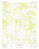 Brownsville Mississippi Historical topographic map, 1:24000 scale, 7.5 X 7.5 Minute, Year 1980
