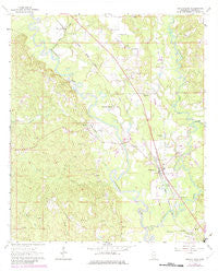 Buckatunna Mississippi Historical topographic map, 1:24000 scale, 7.5 X 7.5 Minute, Year 1964