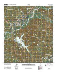 Bude Mississippi Historical topographic map, 1:24000 scale, 7.5 X 7.5 Minute, Year 2012