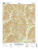 Bunker Hill Mississippi Current topographic map, 1:24000 scale, 7.5 X 7.5 Minute, Year 2015