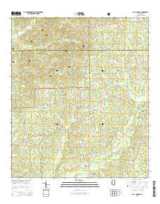 Busy Corner Mississippi Current topographic map, 1:24000 scale, 7.5 X 7.5 Minute, Year 2015