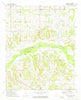 Byhalia NW Mississippi Historical topographic map, 1:24000 scale, 7.5 X 7.5 Minute, Year 1971