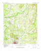 Caledonia Mississippi Historical topographic map, 1:62500 scale, 15 X 15 Minute, Year 1960