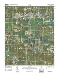 Calhoun City Mississippi Historical topographic map, 1:24000 scale, 7.5 X 7.5 Minute, Year 2012
