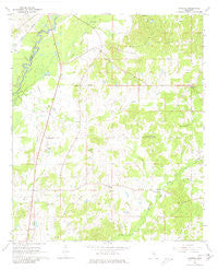 Camden Mississippi Historical topographic map, 1:24000 scale, 7.5 X 7.5 Minute, Year 1964