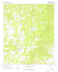 Camden Mississippi Historical topographic map, 1:24000 scale, 7.5 X 7.5 Minute, Year 1964