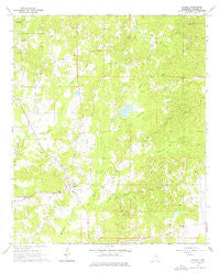 Camden Mississippi Historical topographic map, 1:24000 scale, 7.5 X 7.5 Minute, Year 1964