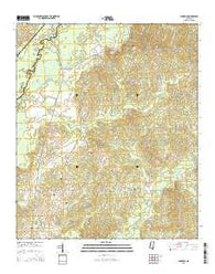 Cameron Mississippi Current topographic map, 1:24000 scale, 7.5 X 7.5 Minute, Year 2015