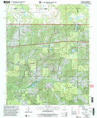 Camp Hill Mississippi Historical topographic map, 1:24000 scale, 7.5 X 7.5 Minute, Year 2000