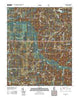Canaan Mississippi Historical topographic map, 1:24000 scale, 7.5 X 7.5 Minute, Year 2010