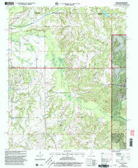 Canaan Mississippi Historical topographic map, 1:24000 scale, 7.5 X 7.5 Minute, Year 2000