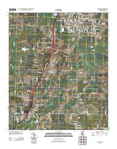 Canton Mississippi Historical topographic map, 1:24000 scale, 7.5 X 7.5 Minute, Year 2012