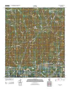 Carlisle Mississippi Historical topographic map, 1:24000 scale, 7.5 X 7.5 Minute, Year 2012