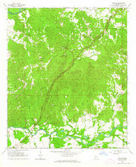 Carlisle Mississippi Historical topographic map, 1:24000 scale, 7.5 X 7.5 Minute, Year 1963