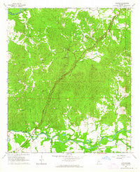 Carlisle Mississippi Historical topographic map, 1:24000 scale, 7.5 X 7.5 Minute, Year 1963